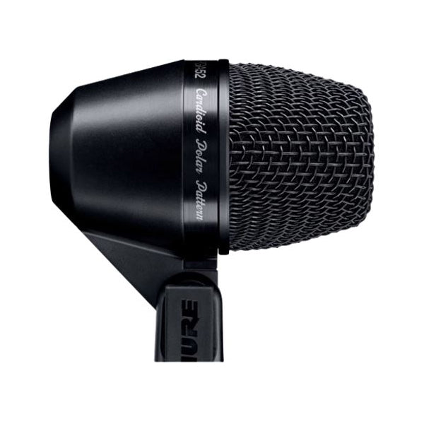 Shure PGA52 Cardioid Dynamic Kick Drum Microphone with Mic Pouch