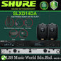 Shure SLXD14DA Dual Wireless Mic System with Two SLXD1 Bodypack Transmitters for Lavalier Microphone