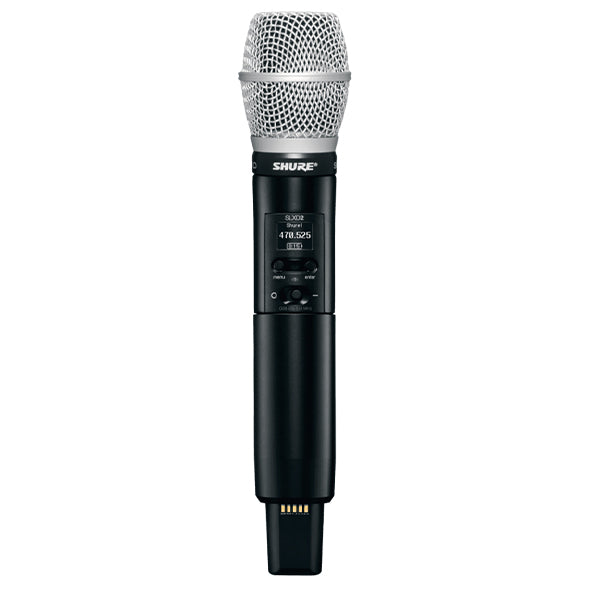 Shure SLXD2/SM86 Digital Wireless Handheld Microphone Transmitter with SM86 Interchangeable Mic Capsule (SLXD2 SM86)