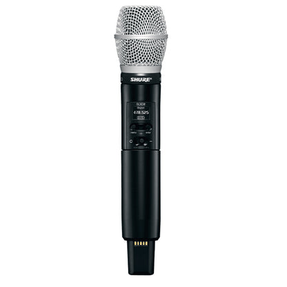Shure SLXD2/SM86 Digital Wireless Handheld Microphone Transmitter with SM86 Interchangeable Mic Capsule (SLXD2 SM86)