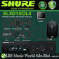 Shure SLXD14/DL4B Wireless Mic System with SLXD1 Bodypack Transmitter and DL4 Lavalier Microphone (SLXD14 DL4B)