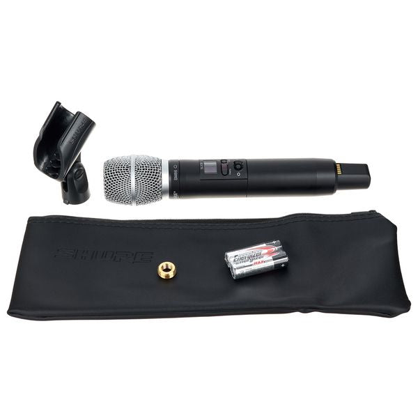 Shure SLXD2/SM86 Digital Wireless Handheld Microphone Transmitter with SM86 Interchangeable Mic Capsule (SLXD2 SM86)