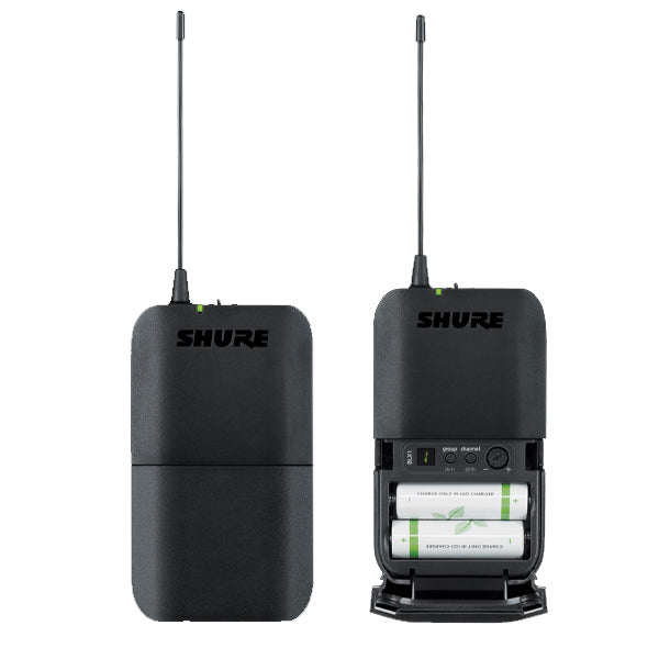 Shure BLX14R/W85 Wireless Rack Mount Presenter Mic System with WL185 Lavalier Cardioid Condenser Microphone (BLX14R W85)
