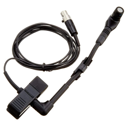 Shure WB98H/C Cardioid Clip On Instrument Microphone with TA4F connector for Shure Wireless Mic Beta 98