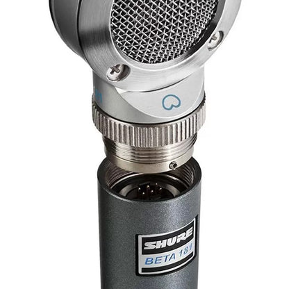 Shure BETA 181 Small Diaphragm Side Address Condenser Microphone with Interchangeable Mic Capsules and Case