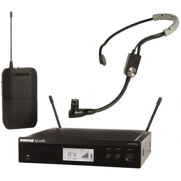 Shure BLX14R/SM35 Wireless Rack Mount SM35 Headset Cardioid Condenser Microphone System (BLX14R SM35)