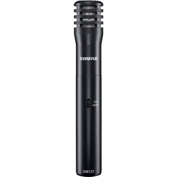 Shure SM137 Small Diaphragm End Address Cardioid Mic Condenser Microphone