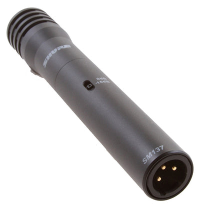 Shure SM137 Small Diaphragm End Address Cardioid Mic Condenser Microphone