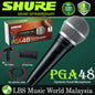 Shure PGA48 Cardioid Dynamic Vocal Microphone with XLR Mic Cable (PGA 48)