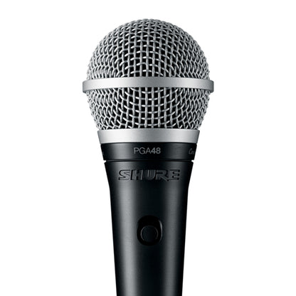 Shure PGA48 Cardioid Dynamic Vocal Microphone XLR Mic (PGA 48)