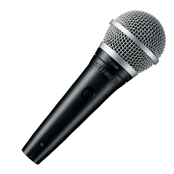 Shure PGA48 Cardioid Dynamic Vocal Microphone with XLR Mic Cable (PGA 48)