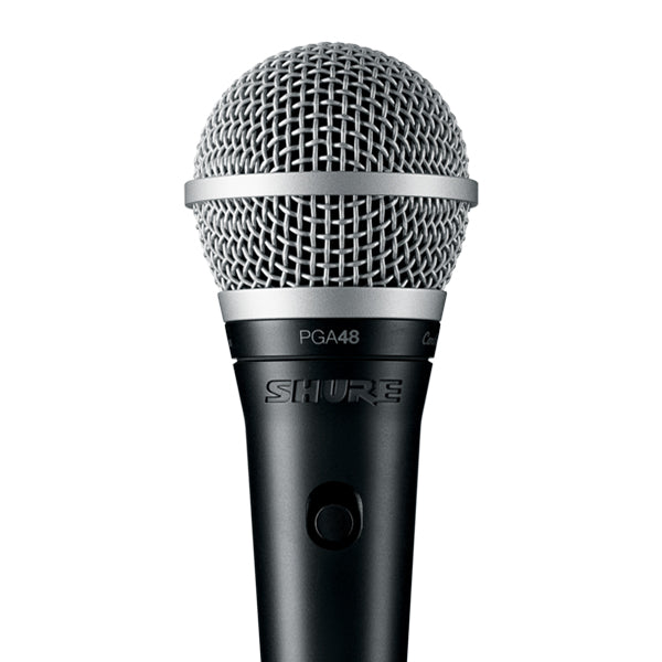 Shure PGA48 Cardioid Dynamic Vocal Microphone with XLR Mic Cable (PGA 48)