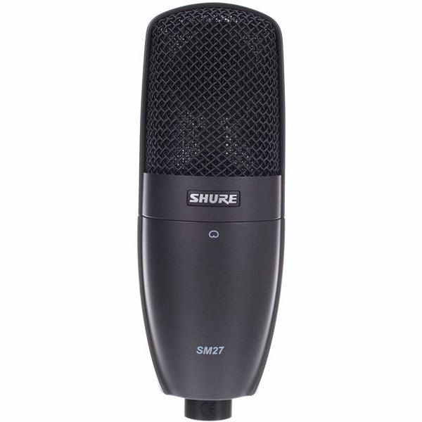 Shure SM27 Large Diaphragm Cardioid Condenser Microphone for Studio or Stage Mic