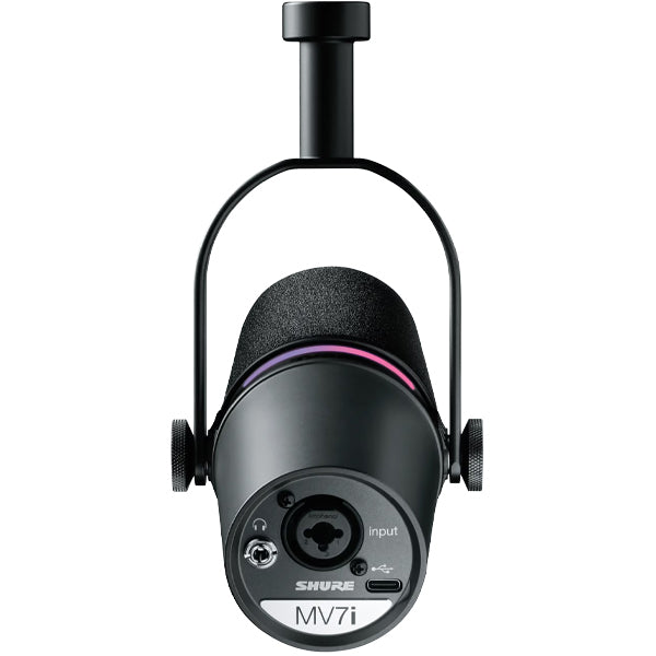 Shure MV7i Smart Dynamic Microphone USB Mic with Built in Audio Interface