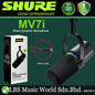 Shure MV7i Smart Dynamic Microphone USB Mic with Built in Audio Interface