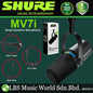 Shure MV7i Smart Dynamic Microphone USB Mic with Built in Audio Interface