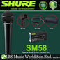 Shure SM58-LC Handheld Dynamic Vocal Microphone Mic Clamp Cable tie and Pouch (SM58 SM-58 SM58LC)