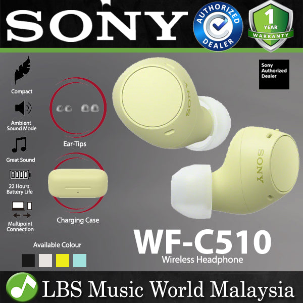 Sony WF-C510 Truly Wireless In Ear Earbud Bluetooth Earphone (WFC510 WF C510)