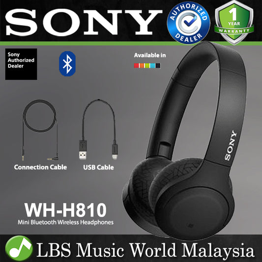 [Discontinued] Sony WH-H810 Mini Bluetooth Wireless Hi-Res On Ear Headphones (WH H810)
