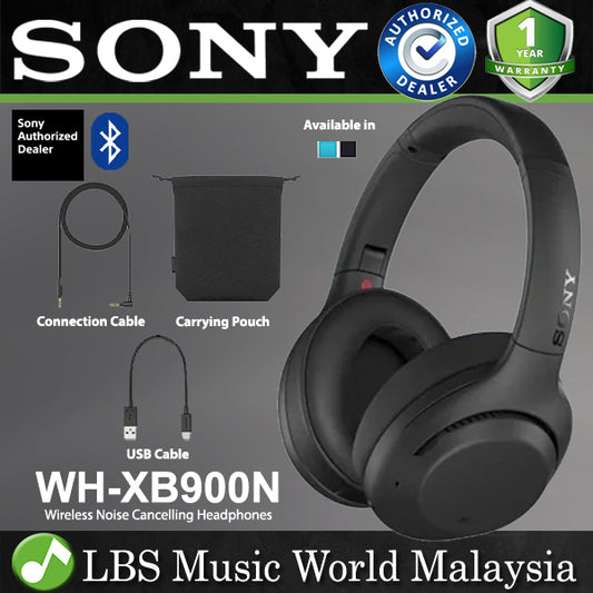 Sony WH-XB900N Bluetooth Wireless Noise Cancelling Over Ear Headphone (WH XB900N)