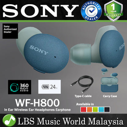 Sony WF-H800 Closed Dynamic In Ear Truly Wireless Bluetooth earphone Earbuds (WF H800)