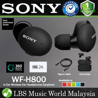 Sony WF-H800 Closed Dynamic In Ear Truly Wireless Bluetooth earphone Earbuds (WF H800)