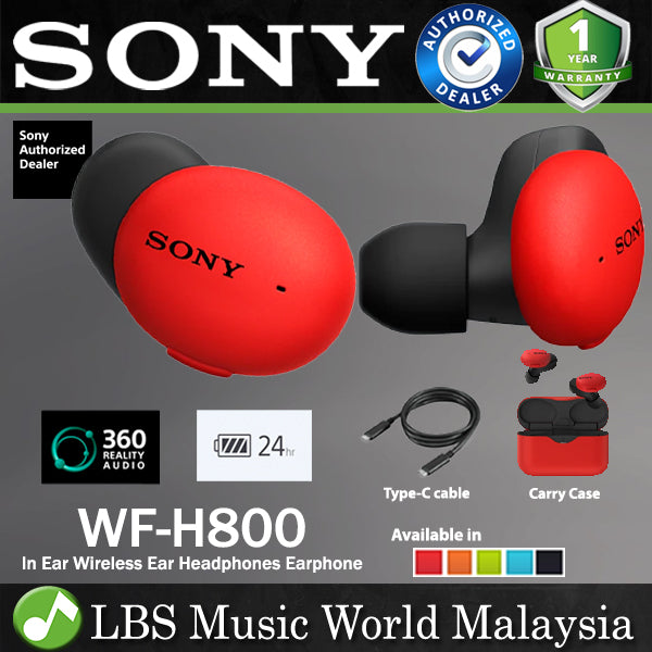 Sony WF-H800 Closed Dynamic In Ear Truly Wireless Bluetooth earphone Earbuds (WF H800)