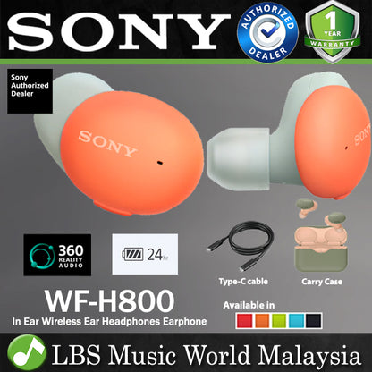 Sony WF-H800 Closed Dynamic In Ear Truly Wireless Bluetooth earphone Earbuds (WF H800)
