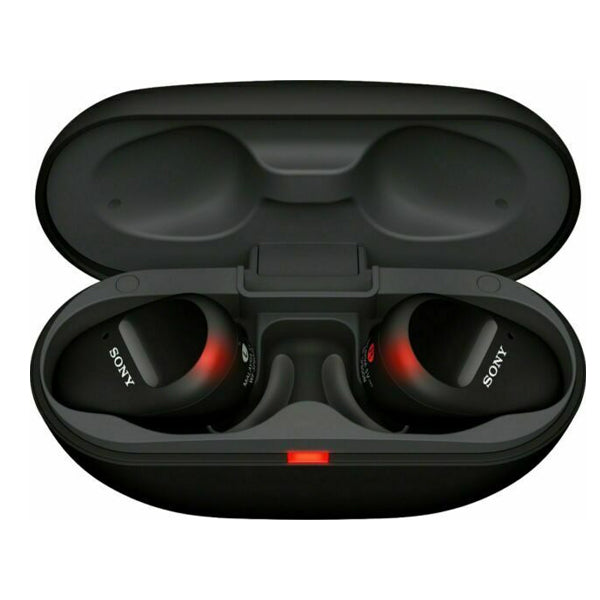 Sony WF-SP800N Sports Wireless Noise Cancelling In Ear Headphones Earphones With Water and Dust Resistant (WF SP800N)