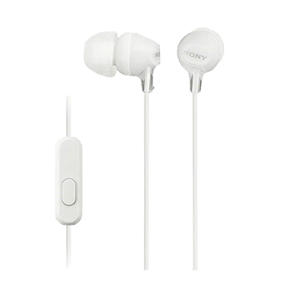 Sony MDR-EX15AP Wired In Ear Headphones Earphone with Mic (MDR EX15AP)