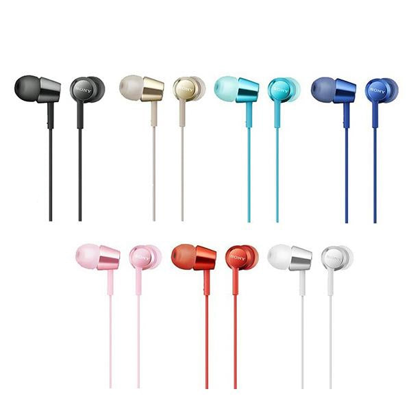 Sony MDR-EX155AP Wired In Ear Headphone Earphone With Mic (MDR EX155AP)