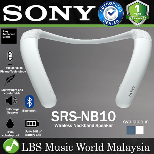 Sony SRS-NB10 Wireless Lightweight Neckband Neck Speaker (SRS NB10)