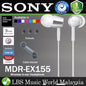 Sony MDR-EX155 Wired In Ear Headphone Earphone Without Mic (MDR EX155)