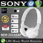 Sony MDR-ZX110AP On Ear Headphone 30mm Foldable Headset (MDRZX110 MDR ZX110AP)