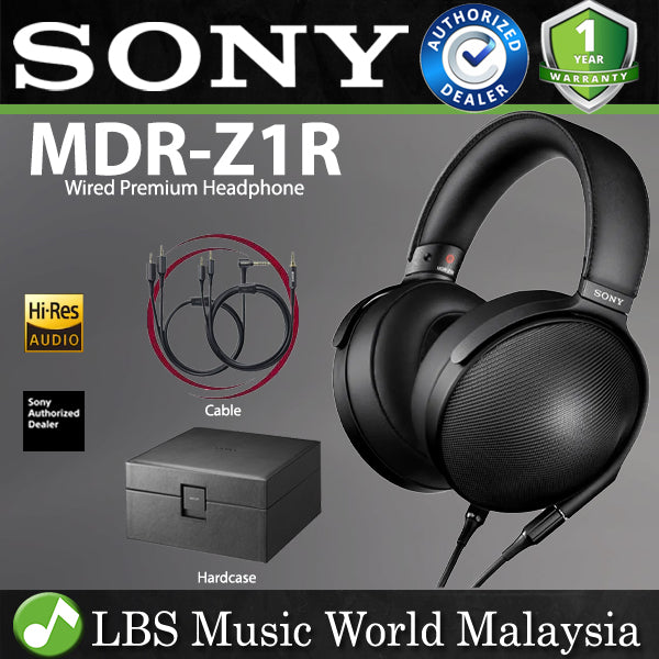 Sony MDR-Z1R WW2 Closed Back Dynamic Wired Premium Headphone (MDRZ1R)