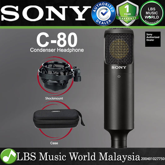 Sony C-80 Wired Uni Directional Mic Condenser Microphone (C80)