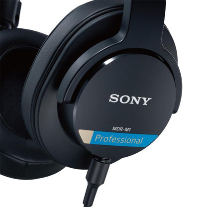 Sony MDR-M1 Closed Dynamic Monitor Wired Over Ear Headphone (MDRM1)