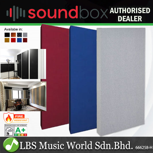 Soundbox Acoustic CM120 120 X 60 X 3cm Sound Proof Absorbing Wall Panel Panels