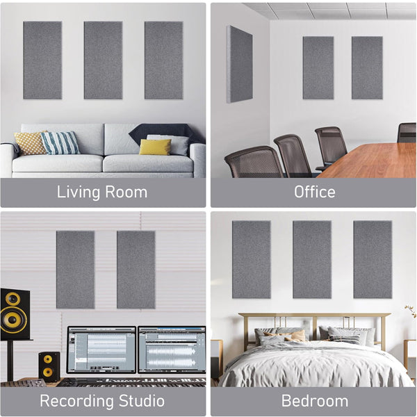 Soundbox Acoustic CM120 120 X 60 X 3cm Sound Proof Absorbing Wall Panel Panels