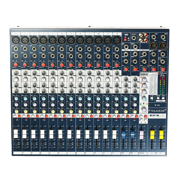 Soundcraft EFX12 12 Channel Audio Mixer with Built In Lexicon Effects (EFX 12)