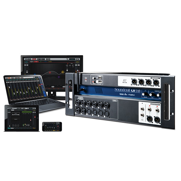 Soundcraft Ui16 16 Channel Digital Mixer With Wireless Remote Control and Wifi (Ui 16)