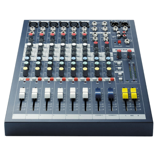 Soundcraft EPM6 8 Channel Analog Mixer with 6 Mic Preamps (EPM 6)