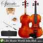 Spicato Italy Violin V101 Half Size 1/2 Violin With Carry Bag Bow Rosin