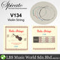 Spicato Violin String Set V134 Nickel Round Wound With Extra Light E A D G