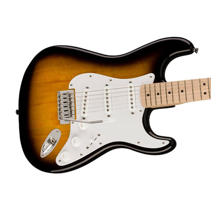 Squier Sonic Stratocaster Complete Pack with Gig Bag, 10G, Cable Strap and Picks - Bundle