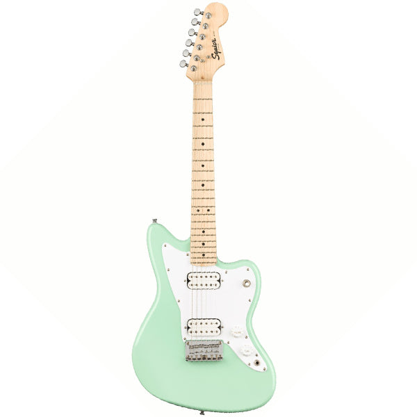 Squier Mini Jazzmaster HH Electric Guitar Maple Fingerboard - Surf Green (Jazz Master)
