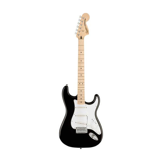 Squier Affinity Series Stratocaster Electric Guitar SSS Maple Fingerboard - Black