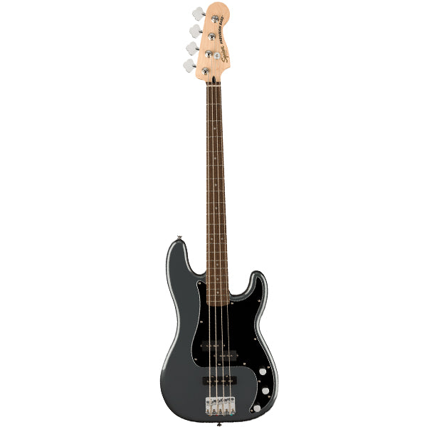 Squier Affinity Series Precision PJ 4 String Electric Bass Guitar Laurel Fingerboard - Charcoal Frost Metallic