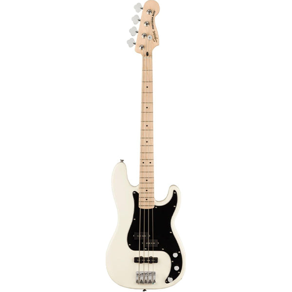 Squier Affinity Series Precision 4 String PJ Electric Bass Guitar Maple with Fingerboard - Olympic White