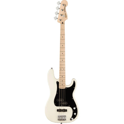 Squier Affinity Series Precision 4 String PJ Electric Bass Guitar Maple with Fingerboard - Olympic White